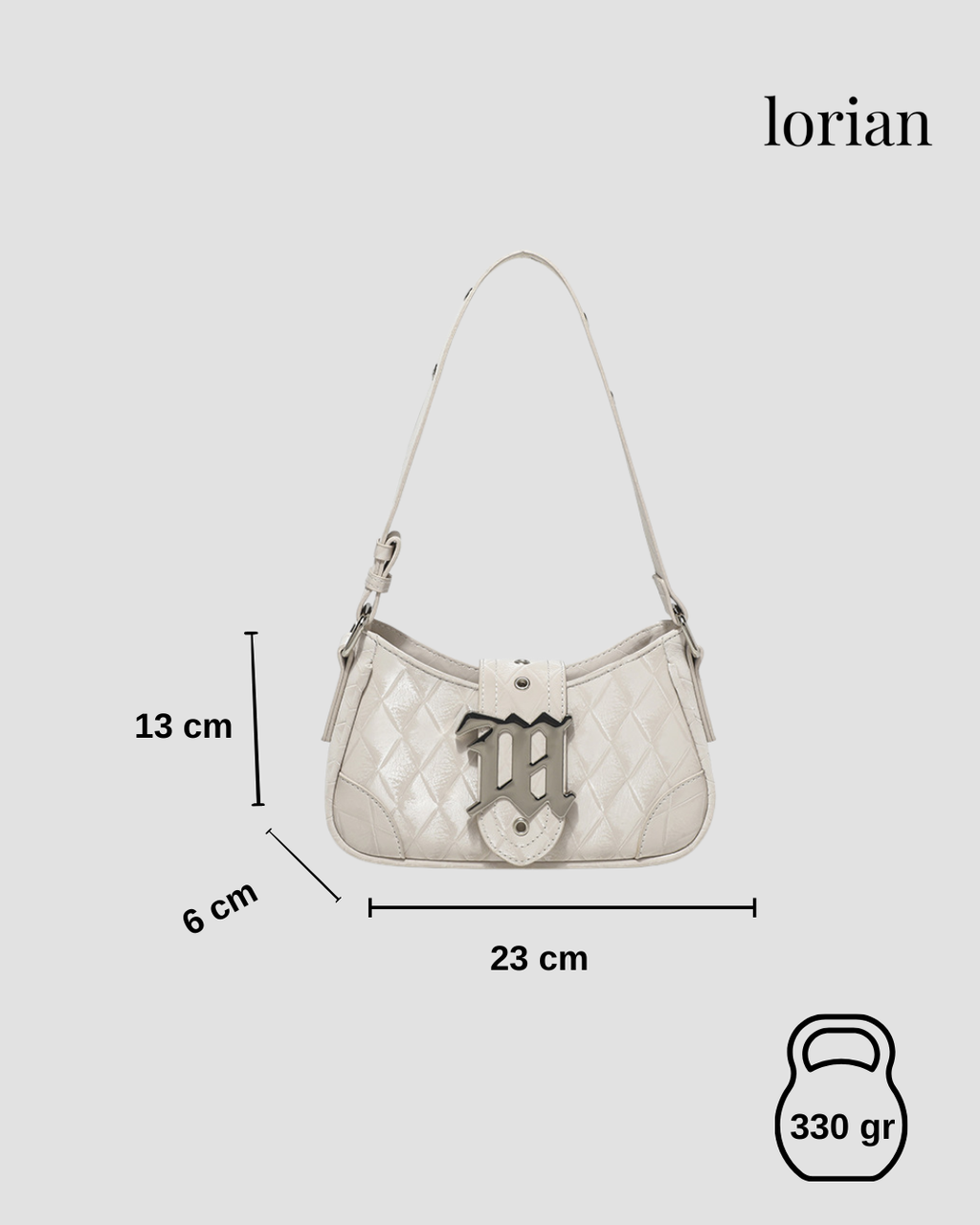 Retros White Patterned