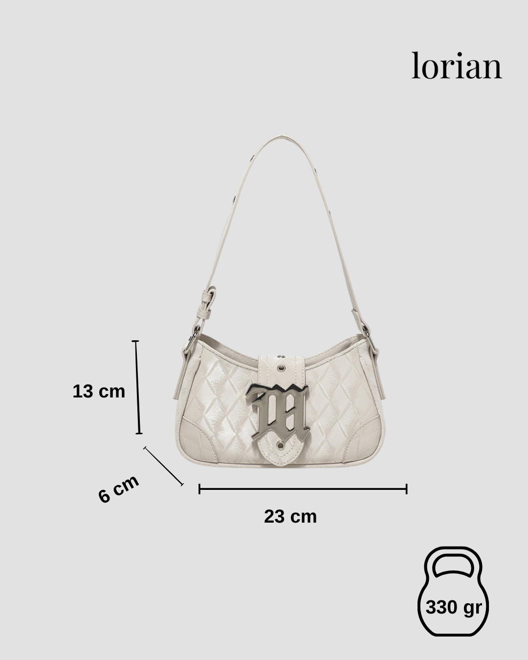 Retros White Patterned